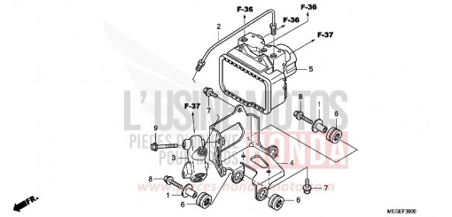 ABS MODULATOR VT750CSA de 2010